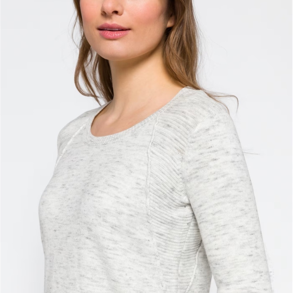 EUC! RD Style's McKinley Ribbed Detail Sweater Women's Gray L/S Top Size Large - Picture 9 of 10